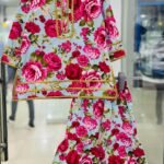 Lawn cotton 2 PCs Sharara kurti